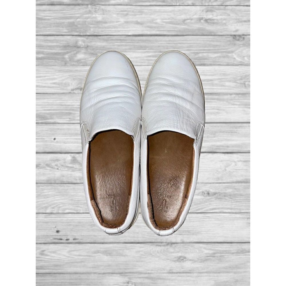 Frye White Slip-On Sneakers - Picture 7 of 9